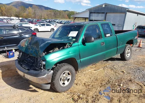1999 GMC Sierra 1500 Sl из США, поврежденный, VIN 1GTEK19T4XE527765